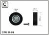 CAFFARO 37-99 (3799) Deflection/Guide Pulley, v-ribbed belt