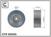 CAFFARO 500205 Tensioner Pulley, v-ribbed belt