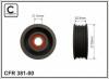 CAFFARO 381-00 (38100) Tensioner Pulley, v-ribbed belt
