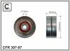 CAFFARO 397-97 (39797) Tensioner Pulley, v-ribbed belt