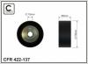 CAFFARO 422-137 (422137) Deflection/Guide Pulley, v-ribbed belt