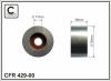 CAFFARO 429-00 (42900) Tensioner Pulley, v-ribbed belt