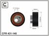 CAFFARO 431-140 (431140) Tensioner Pulley, timing belt