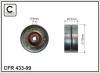 CAFFARO 433-99 (43399) Tensioner Pulley, v-ribbed belt