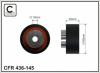 CAFFARO 436-145 (436145) Deflection/Guide Pulley, timing belt