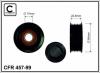 CAFFARO 457-99 (45799) Deflection/Guide Pulley, v-ribbed belt