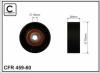CAFFARO 459-60 (45960) Deflection/Guide Pulley, v-ribbed belt