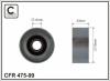 CAFFARO 475-99 (47599) Tensioner Pulley, v-ribbed belt