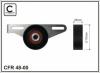 CAFFARO 48-00 (4800) Belt Tensioner, v-ribbed belt