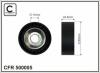 CAFFARO 500005 Tensioner Pulley, v-ribbed belt