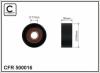CAFFARO 500016 Tensioner Pulley, v-ribbed belt