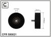CAFFARO 500021 Deflection/Guide Pulley, v-ribbed belt