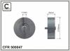 CAFFARO 500047 Deflection/Guide Pulley, v-ribbed belt