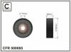 CAFFARO 500085 Tensioner Pulley, v-ribbed belt