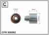 CAFFARO 500092 Deflection/Guide Pulley, timing belt