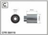 CAFFARO 500118 Deflection/Guide Pulley, timing belt