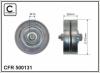 CAFFARO 500131 Tensioner Pulley, v-ribbed belt