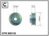 CAFFARO 500135 Deflection/Guide Pulley, v-ribbed belt