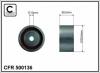 CAFFARO 500136 Tensioner Pulley, timing belt
