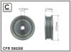 CAFFARO 500208 Tensioner Pulley, v-ribbed belt