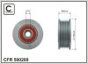 CAFFARO 500209 Tensioner Pulley, v-ribbed belt