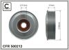 CAFFARO 500212 Tensioner Pulley, v-ribbed belt