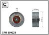 CAFFARO 500228 Tensioner Pulley, v-ribbed belt