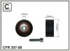 CAFFARO 307-98 (30798) Deflection/Guide Pulley, v-ribbed belt