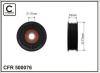 CAFFARO 500076 Tensioner Pulley, v-ribbed belt