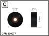 CAFFARO 500077 Tensioner Pulley, v-ribbed belt