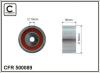 CAFFARO 500089 Deflection/Guide Pulley, timing belt