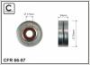 CAFFARO 66-97 (6697) Tensioner Pulley, v-ribbed belt