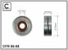 CAFFARO 66-98 (6698) Tensioner Pulley, v-ribbed belt