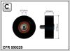 CAFFARO 500229 Tensioner Pulley, v-ribbed belt