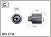 CAFFARO 62-35 (6235) Deflection/Guide Pulley, timing belt