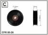 CAFFARO 85-26 (8526) Tensioner Pulley, v-ribbed belt