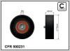 CAFFARO 500231 Tensioner Pulley, v-ribbed belt