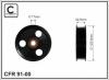 CAFFARO 91-00 (9100) Tensioner Pulley, v-ribbed belt