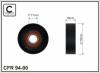 CAFFARO 94-00 (9400) Tensioner Pulley, v-ribbed belt