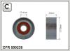 CAFFARO 500238 Tensioner Pulley, v-ribbed belt