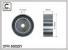 CAFFARO 500221 Deflection/Guide Pulley, v-ribbed belt