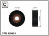CAFFARO 500251 Tensioner Pulley, v-ribbed belt