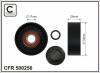 CAFFARO 500256 Tensioner Pulley, v-ribbed belt