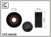 CAFFARO 500258 Tensioner Pulley, v-ribbed belt