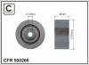 CAFFARO 500266 Deflection/Guide Pulley, v-ribbed belt