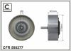 CAFFARO 500277 Deflection/Guide Pulley, v-ribbed belt