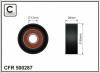 CAFFARO 500287 Deflection/Guide Pulley, v-ribbed belt