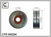 CAFFARO 500294 Deflection/Guide Pulley, v-ribbed belt