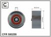 CAFFARO 500299 Deflection/Guide Pulley, v-ribbed belt