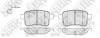 NiBK PN41001W Brake Pad Set, disc brake